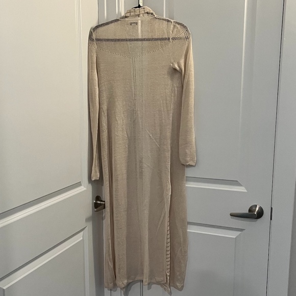 [ LUCKY BRAND ] Long Open Front Cardigan Duster Size XS - Picture 2 of 5